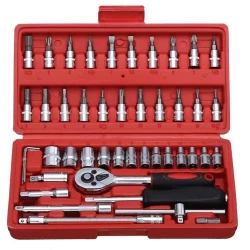46 in 1 Socket and Combination Screwdriver Set