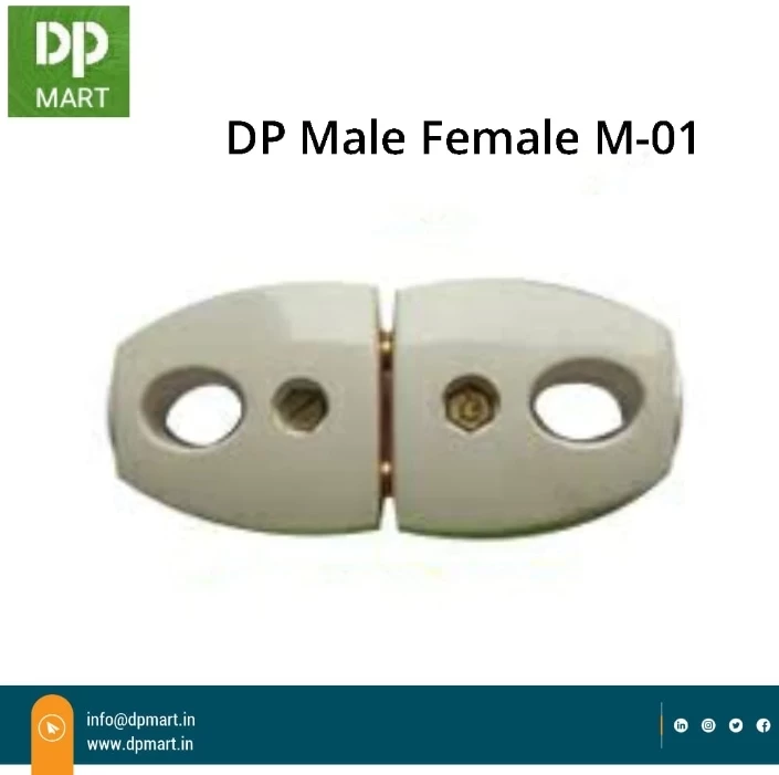 DP Male Female Plug M-01(20 Piece Box)