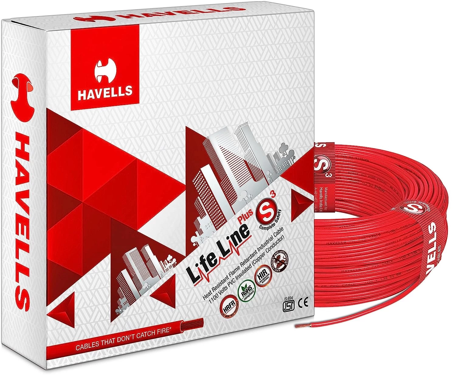 2.5mm Havells Wire (90 meter)