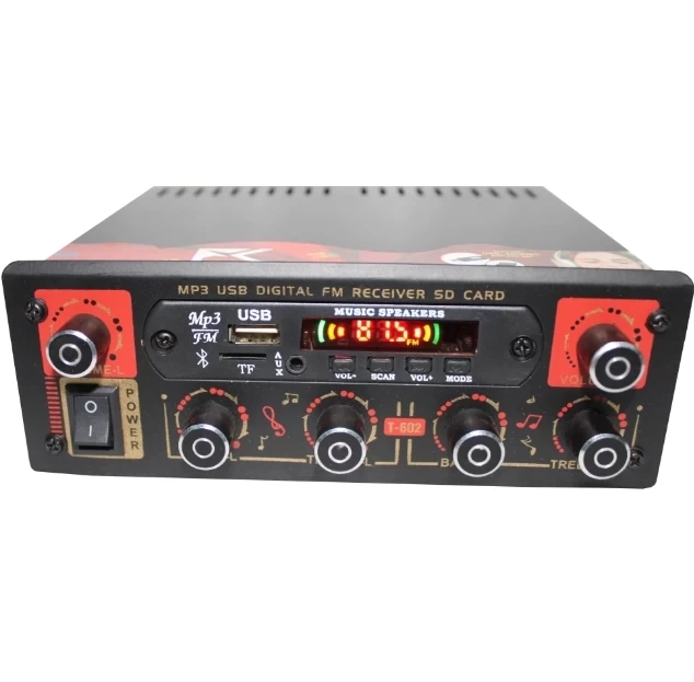 Car Amplifier USB with 6-Tone/4-Tone