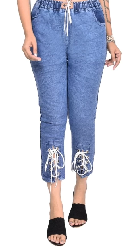 Women Denim Joggers Jeans 16