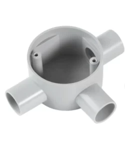 3 Way 25mm Junction Box Grey (24 Piece Box)