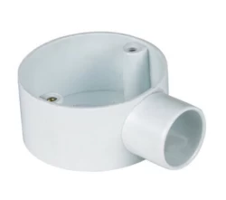 1 Way 25mm Junction Box White (24 Piece Box)