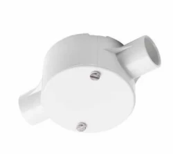 2 Way 25mm Junction Box White (24 Piece Box)