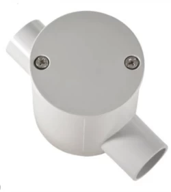 DP 2 Way 25mm Deep Junction Box White  (18 Piece Box)