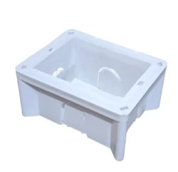 DP 3 Module Concealed Box (White) (20 Piece)