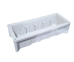 DP 6 Module Concealed Box (White) (10 Piece)