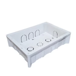 DP 12 Module Concealed Box (White) (10 Piece Box)