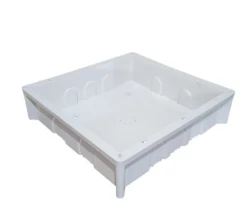 18 Module Concealed Box (White) (10 Piece Box)
