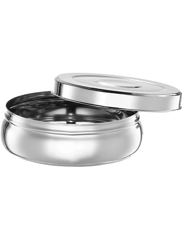 Mummas LIFE 13inch Apple Stainless Steel Poori Dabba
