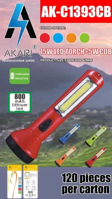 Akari LED Torch AK-C1393CB