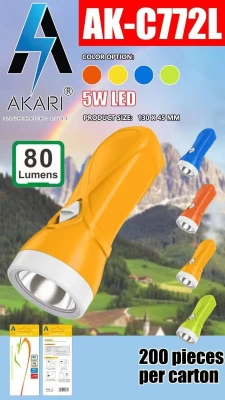 Akari 5w LED Torch AK-C772L