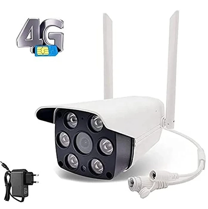 4G SIM Card WiFi Security Camera