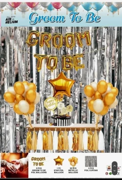 Groom To Be Theme Decoration Combo