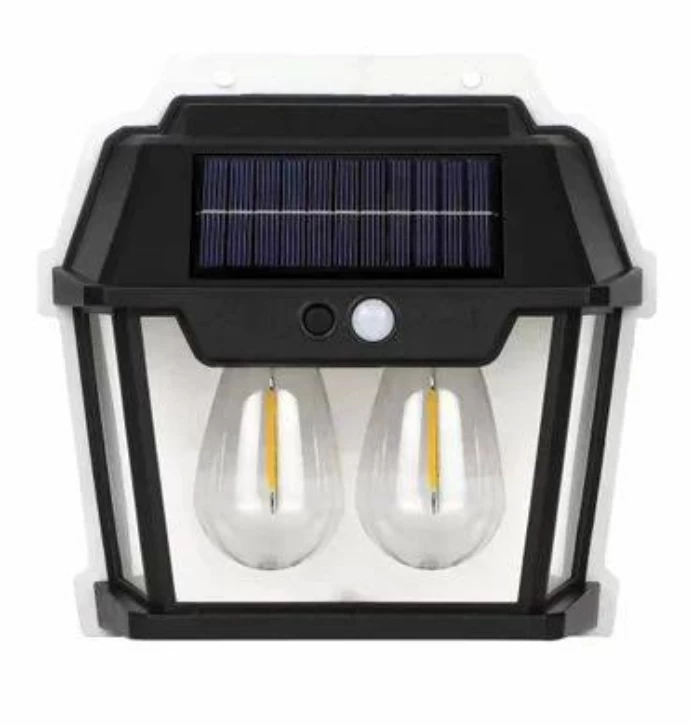 Outdoor Solar Wall Lamp (2-bulb)