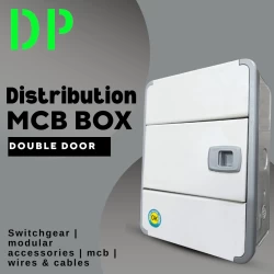 8-Way Mcb Box Double Door SPN