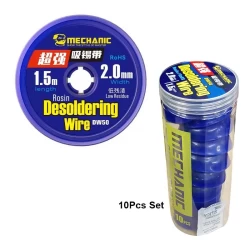 Mechanic DW50 2015 Desolder Wire 10Pcs Set