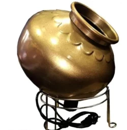 Golden Wedding Cool White Dry Ice Low Fog Pot Entry for Marriage