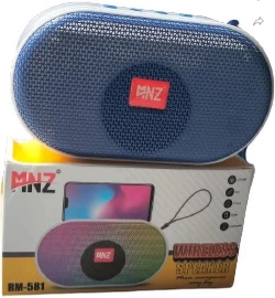 MNz RM-581 Wireless Speaker Mini Speaker With Mobile Stand  Random Colour 5 W Bluetooth Speaker
