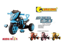 Super Bike Tricycle for Baby Boy & Girl, Multicolor, Plastic Material