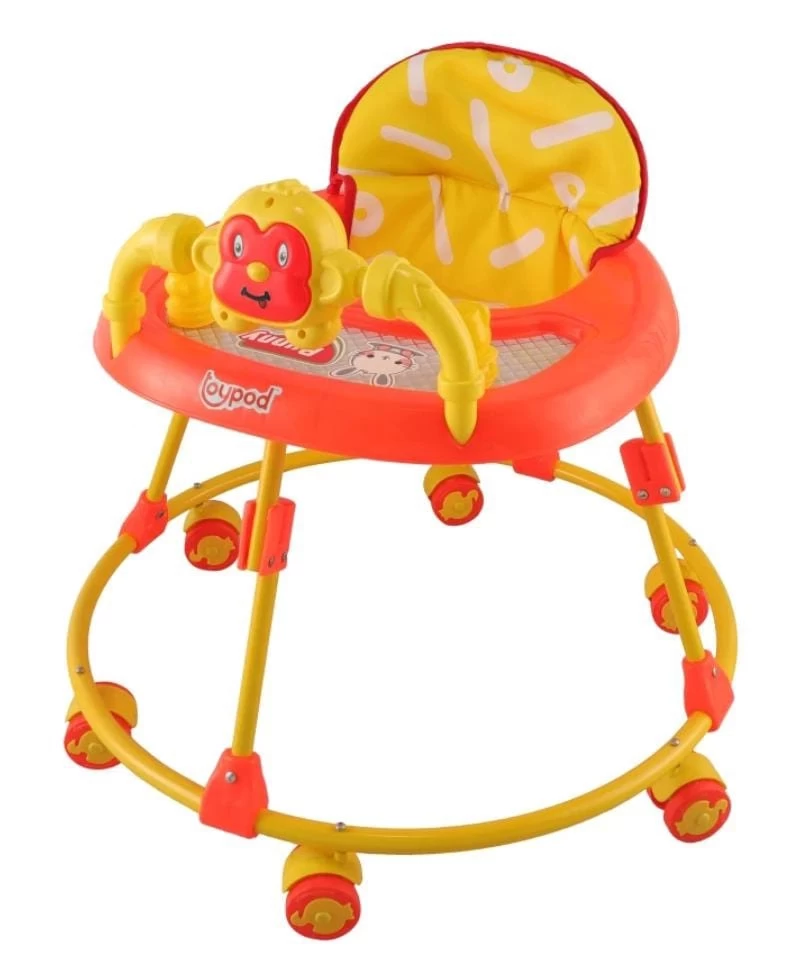 Bunny Round Kids Walker with Foldable