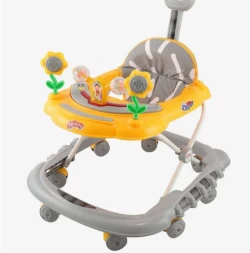 Spinny Walker with Adjustable Comfortable Seat, Light (Multicolour)