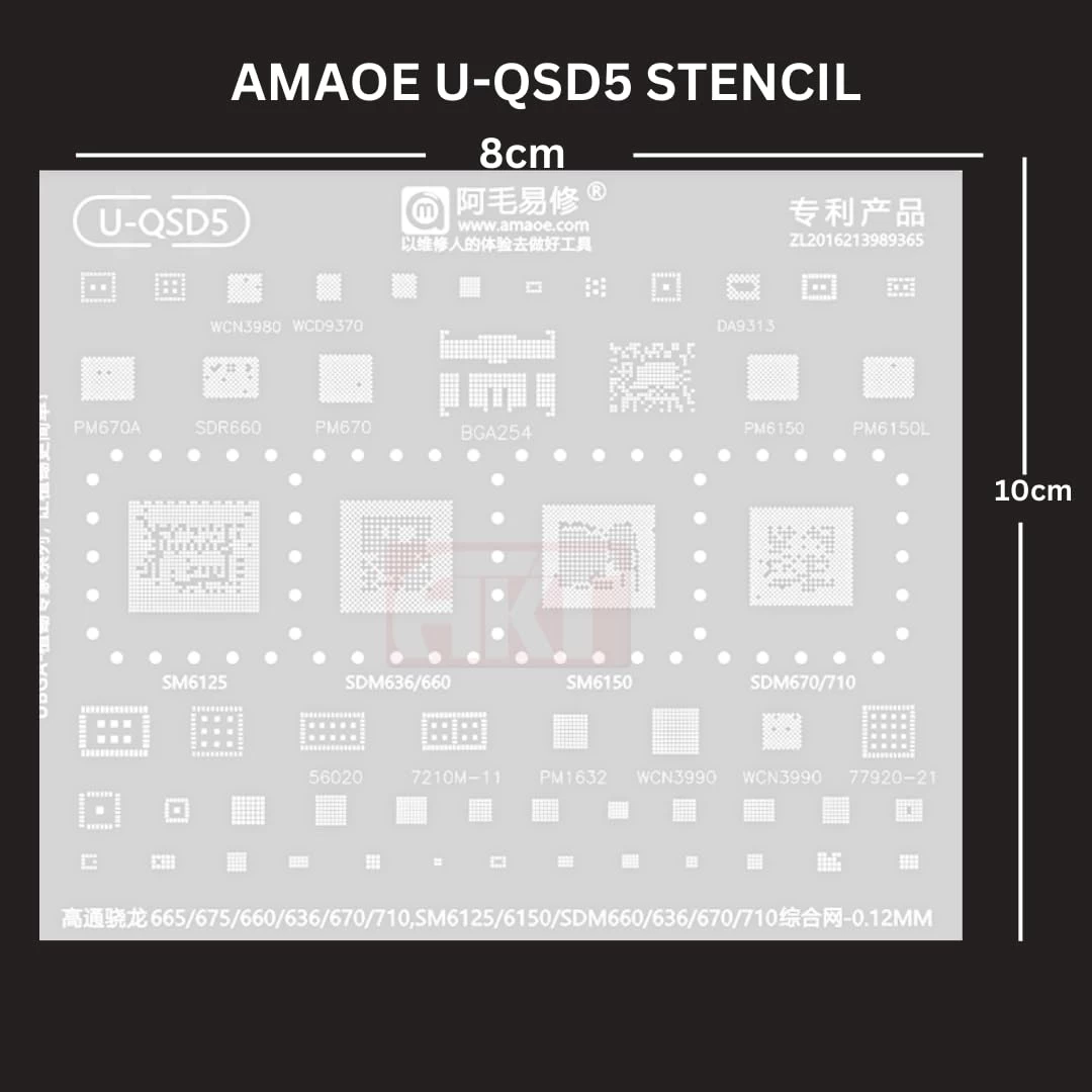 AMAOE Stencil U-QSD5