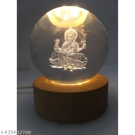 3D Ganpati Bappa Galaxy Lamp