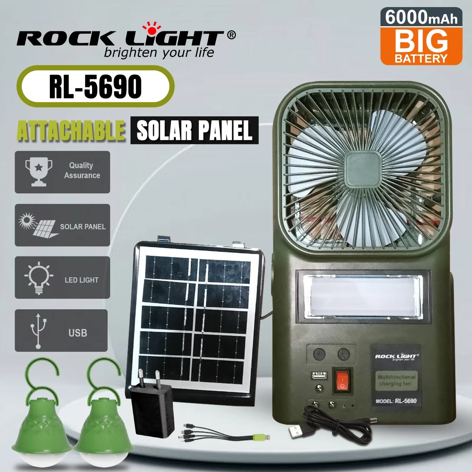 Rocklight RL-5690 Solar Power Inverter