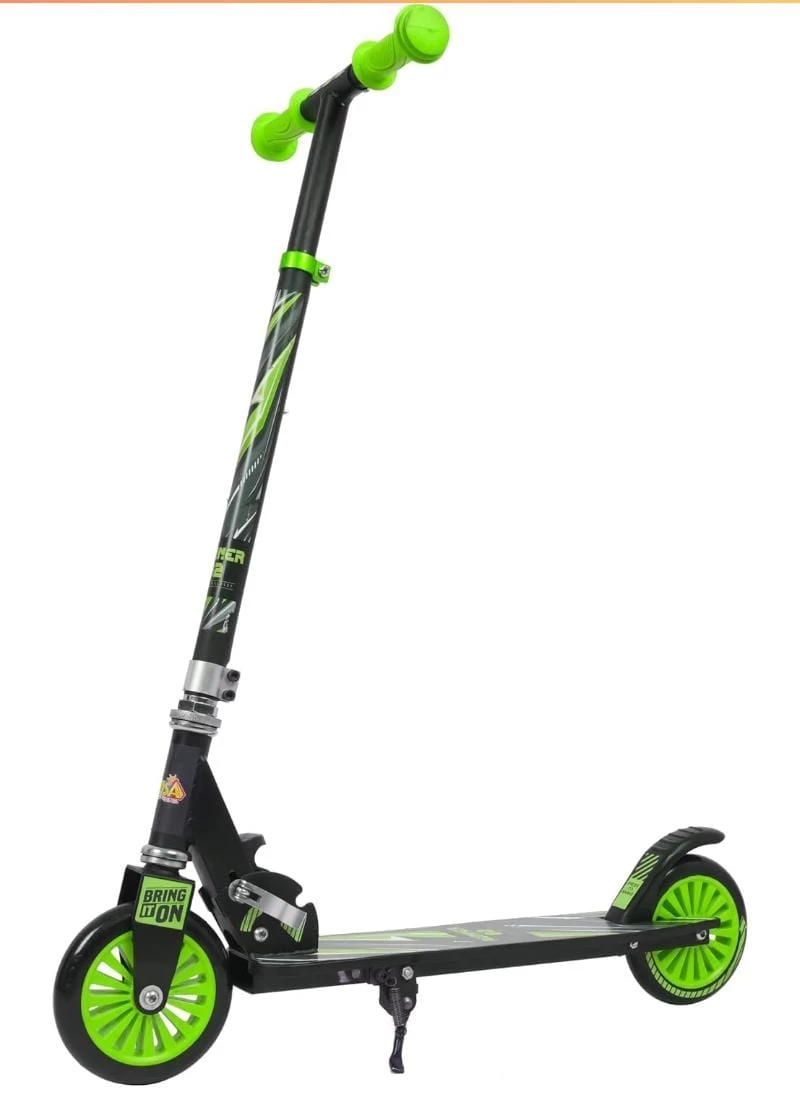 Runner 002 Scooter for Kids 2 Wheels Steel Frame Large Foldable & Height Adjustable