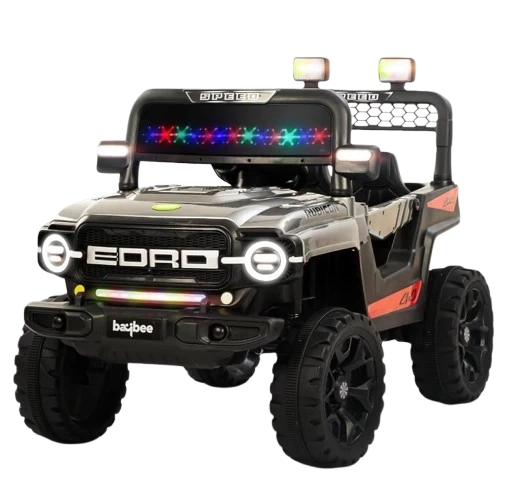 BBaybee Rubicon Battery Operated Jeep for Kids, Ride on Baby Car with Music & Light