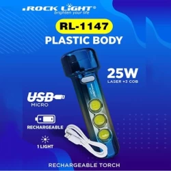 Rock Light RL-1147 Rechargeable Led Flashlight