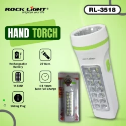 Rock Light RL-3518  Rechargeable Hand Torch Online