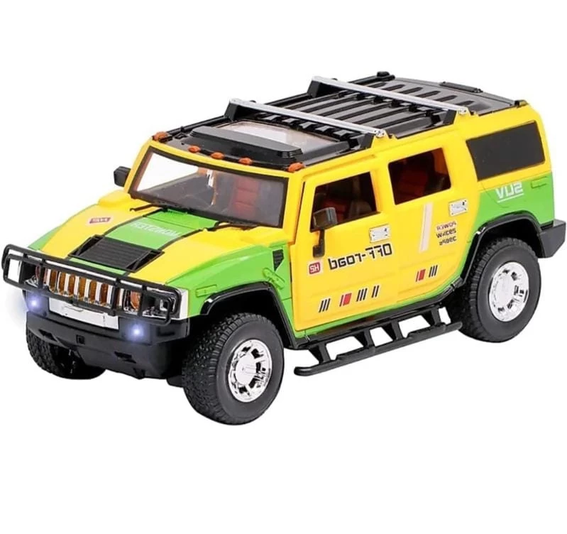 Toy ventures Rechargeable Hummer Monster Car Remote Control Openable Doors
