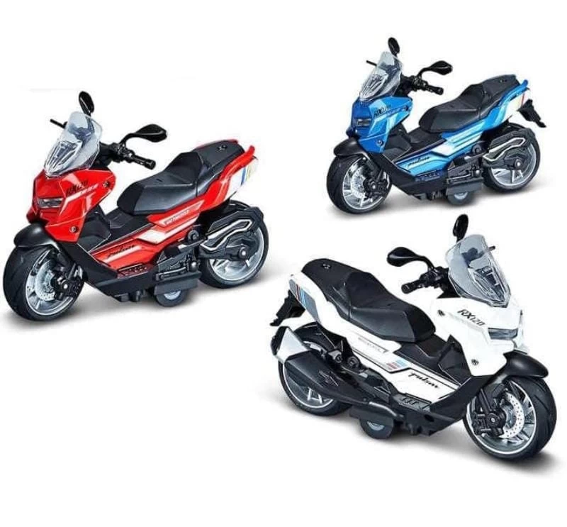 WISEWALKER Children Light & Sound Musical Small Moped Bike Musical Toy for Kids (Multicolor)