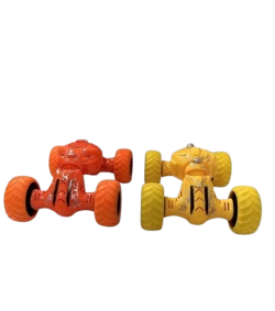 Dtx Telescopic Car Toy Double Sided Pull Stunt Action Car, Speed For Kids