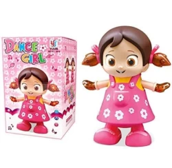RJS Dancing Doll Toy for Toddler Girls, Fairy Doll with Flashing, Singing, Dancing and Rotating, Musical Dancing Girl Toy Gifts