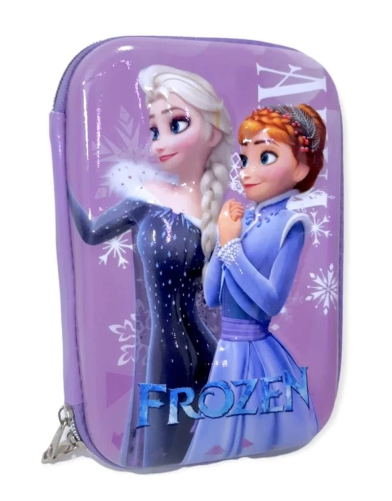 Stationery Frozen Art Canvas Pencil Box