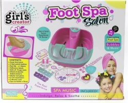 Foot Spa Set for Kids with Accessories- Manicure & Pedicure Set -Creative & Self Care Toys for Girls
