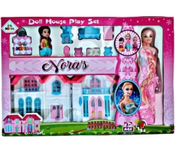 Princess Doll House Play Set- Role Play,Pretend Play,Play Set for Kids with Dolls and Furniture for Kids