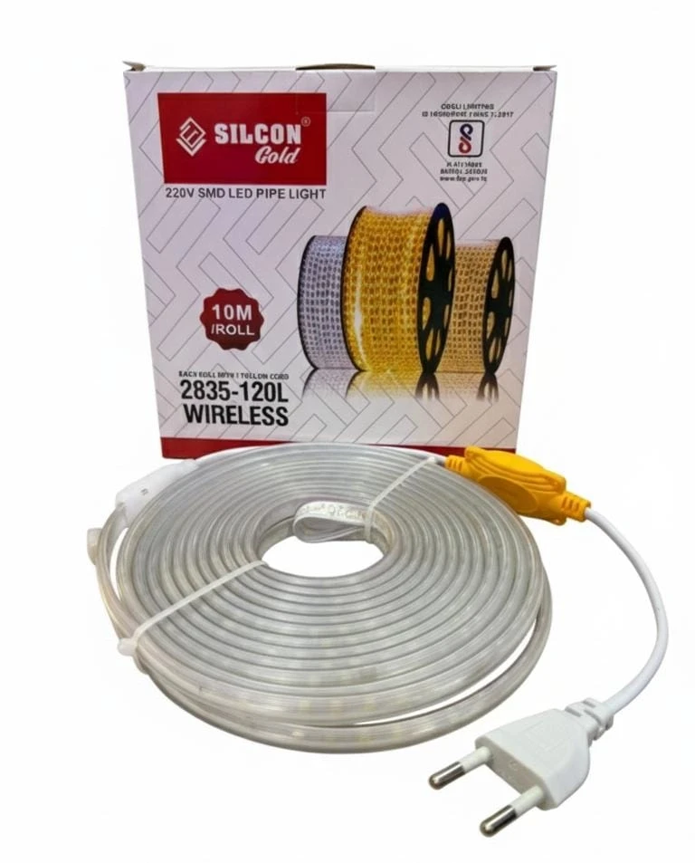 10-Meter 220V LED Rope Light (9mm)