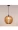 Donut Drawing Room Hanging Pendant Light Wood Single Light