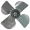 18 Inch Plastic Exhaust Fan Blade