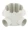 4 Way 19/20mm Deep Junction Box White