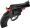 Black Plastic Ring Cap Gun Toy